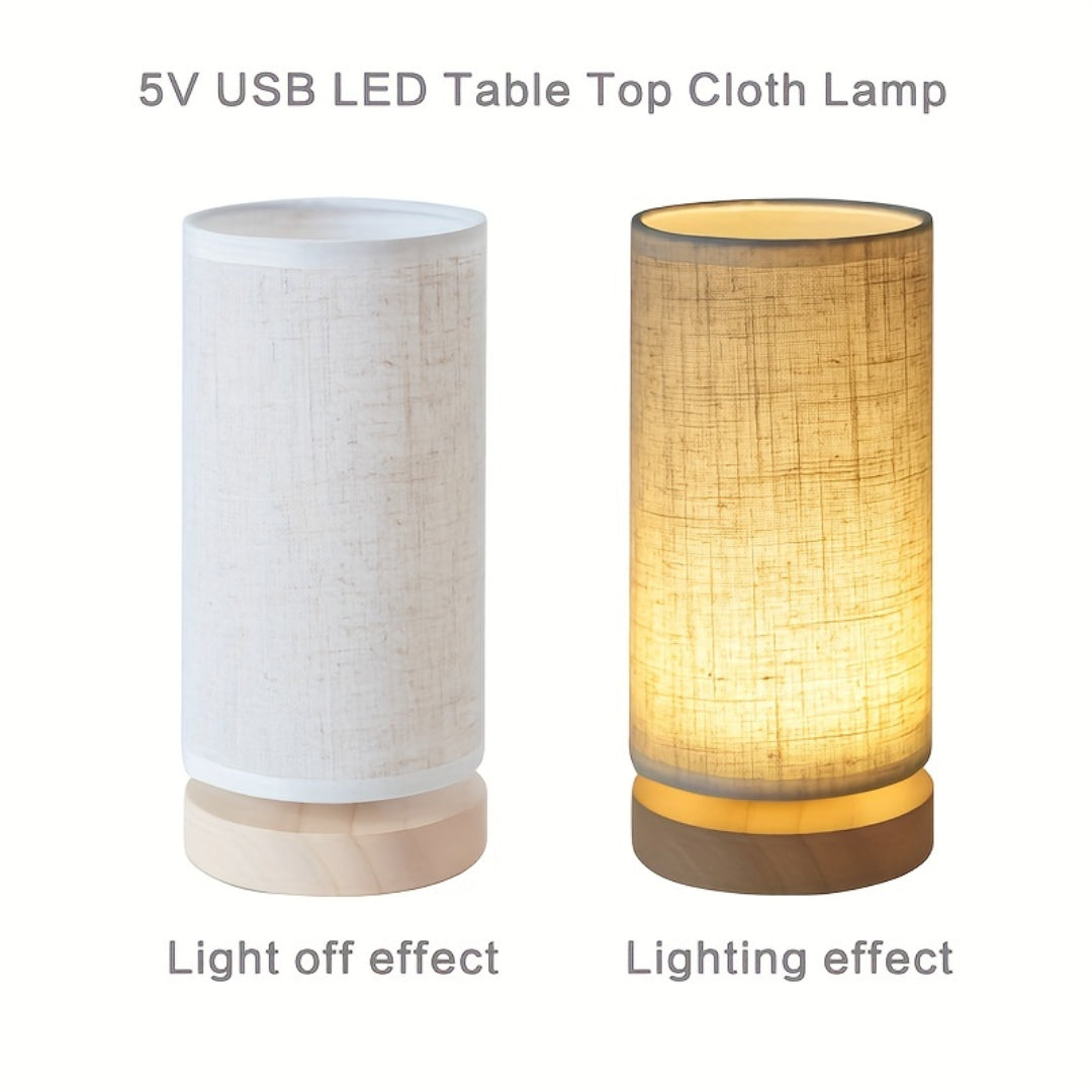 Modern Wooden Table Lamp