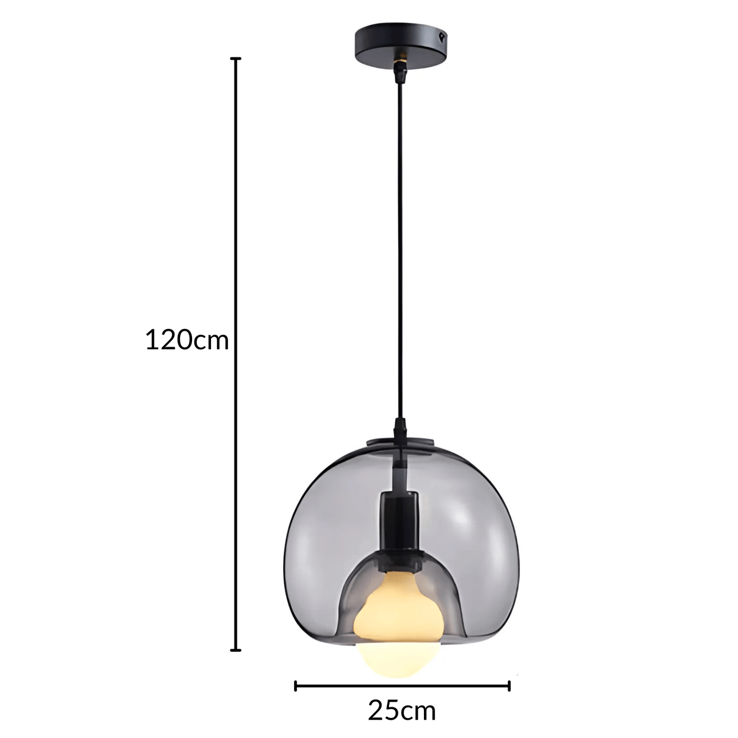 Clyde Glass Pendant Light