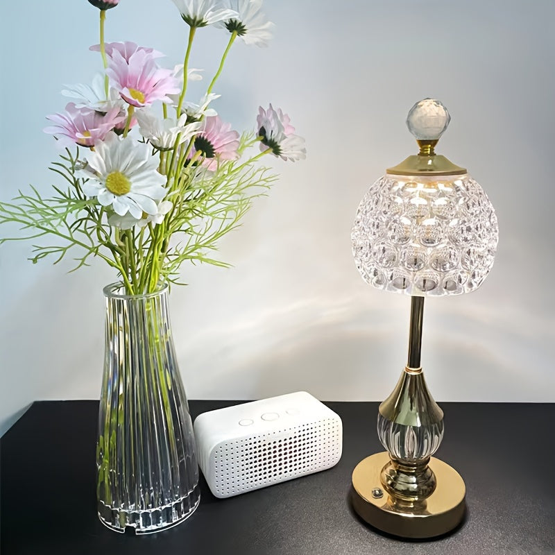 Crystal Touch Table Lamp