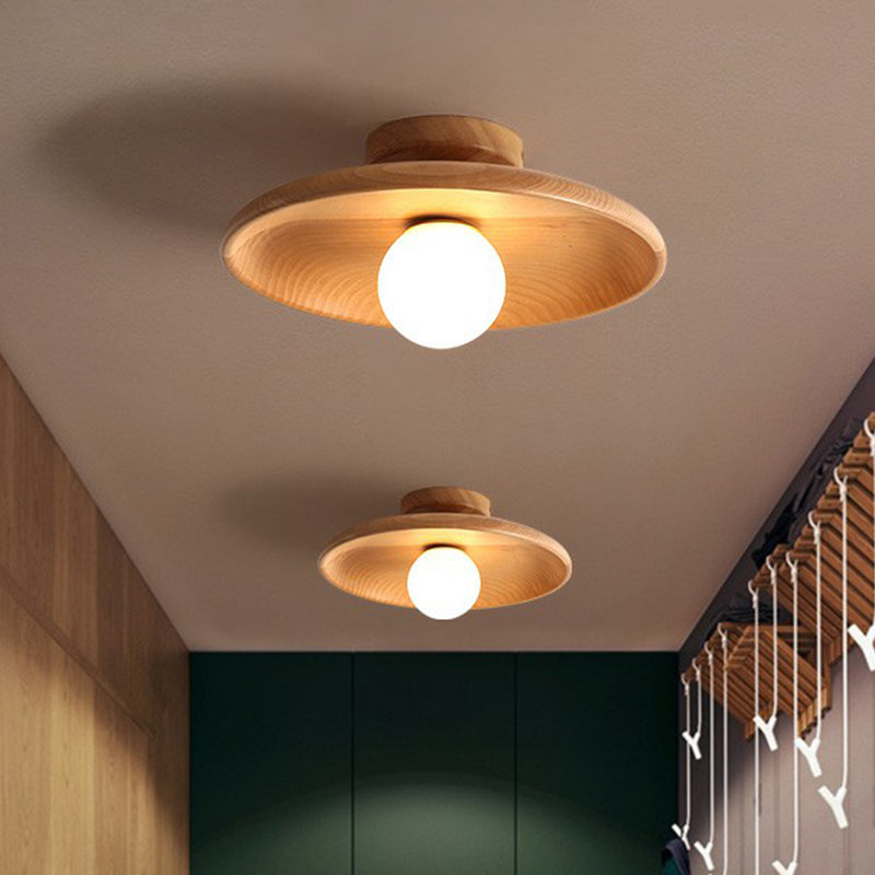 Modern Wooden Ceiling Light