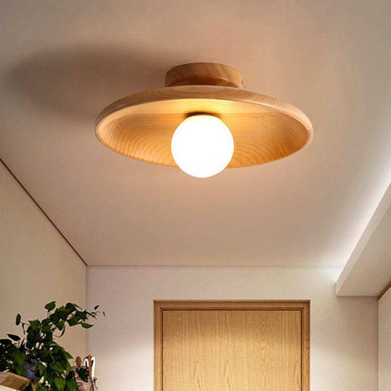 Modern Wooden Ceiling Light