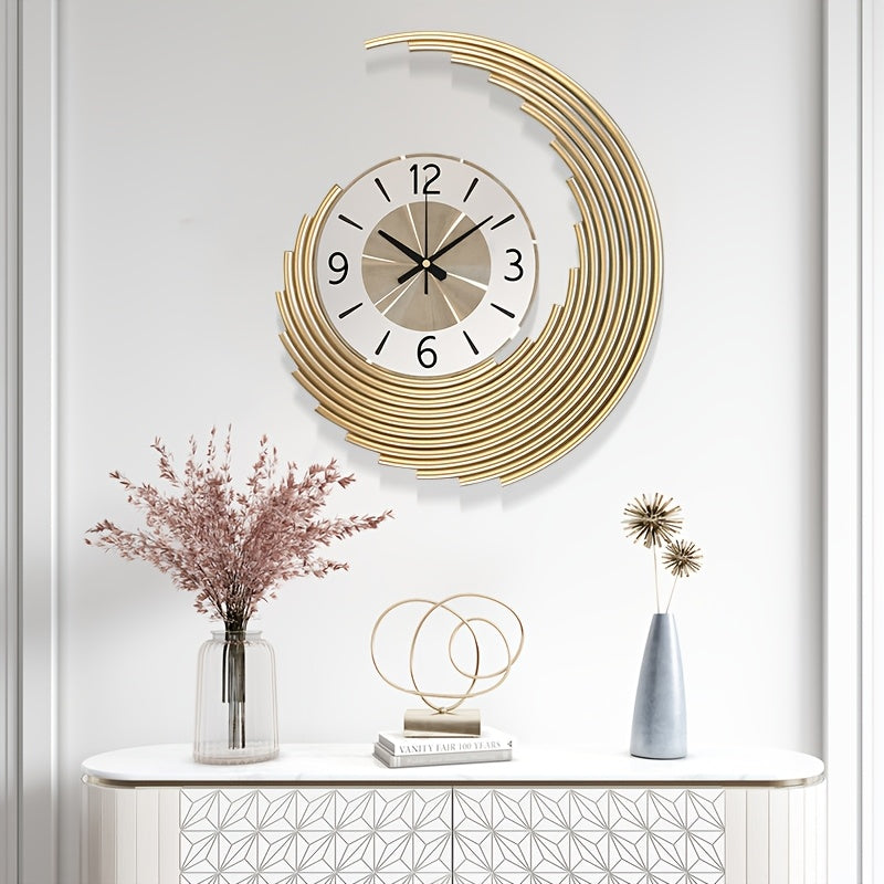 Modern 3D Metal Wall Clock