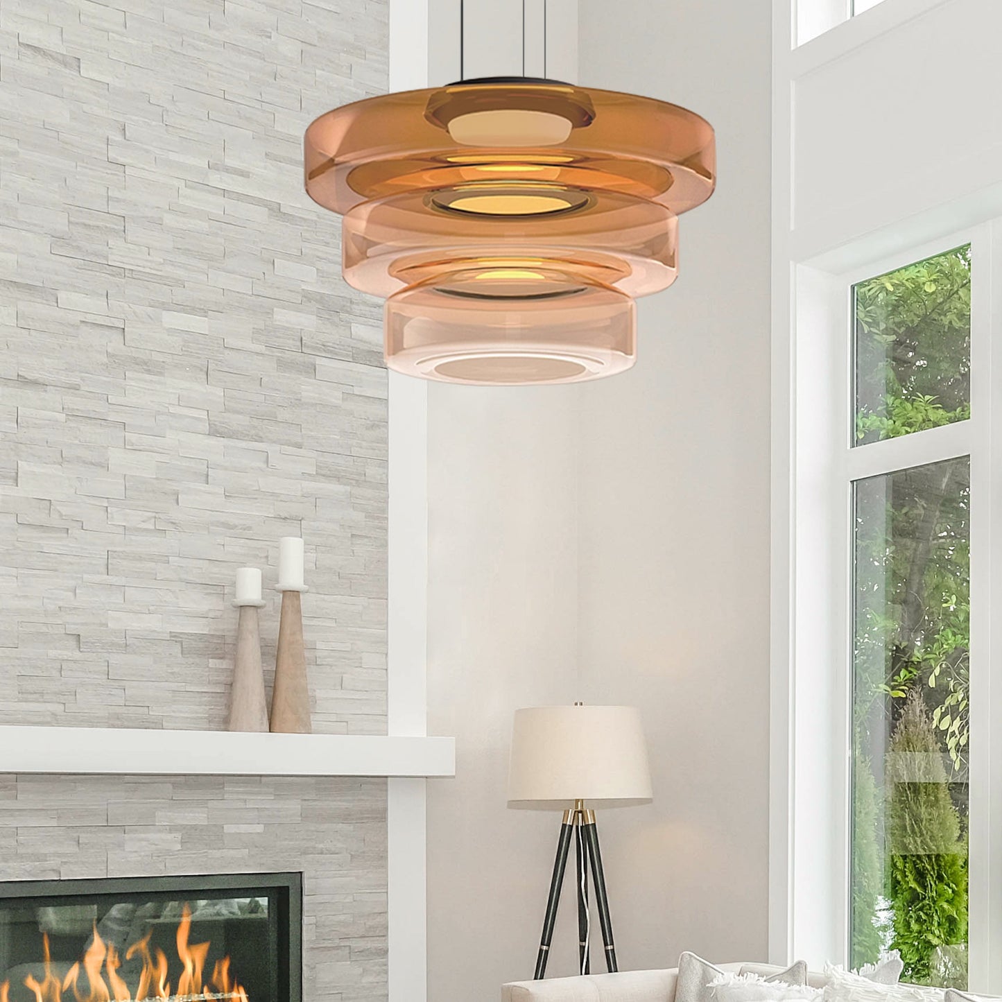 Glass Pendant Lamp