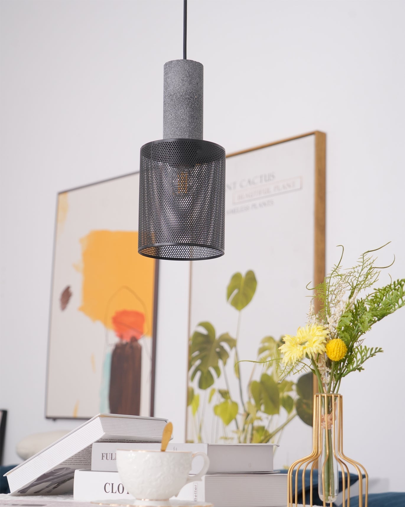 Urban Concrete Pendant Light