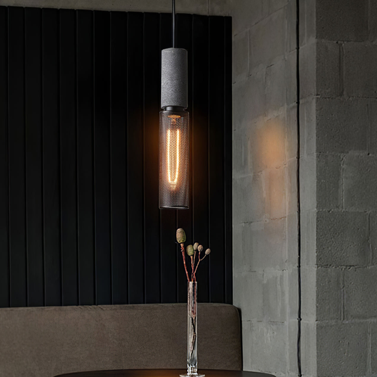 Urban Concrete Pendant Light