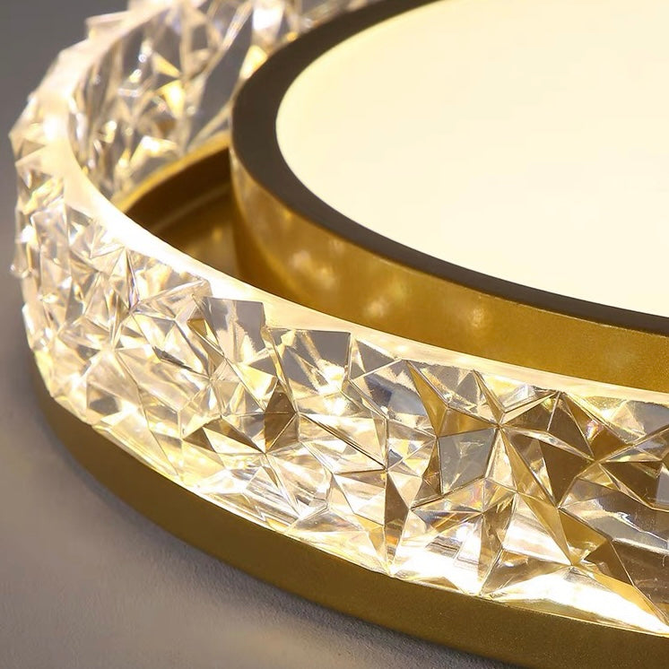 Crystal Halo LED Ceiling Light