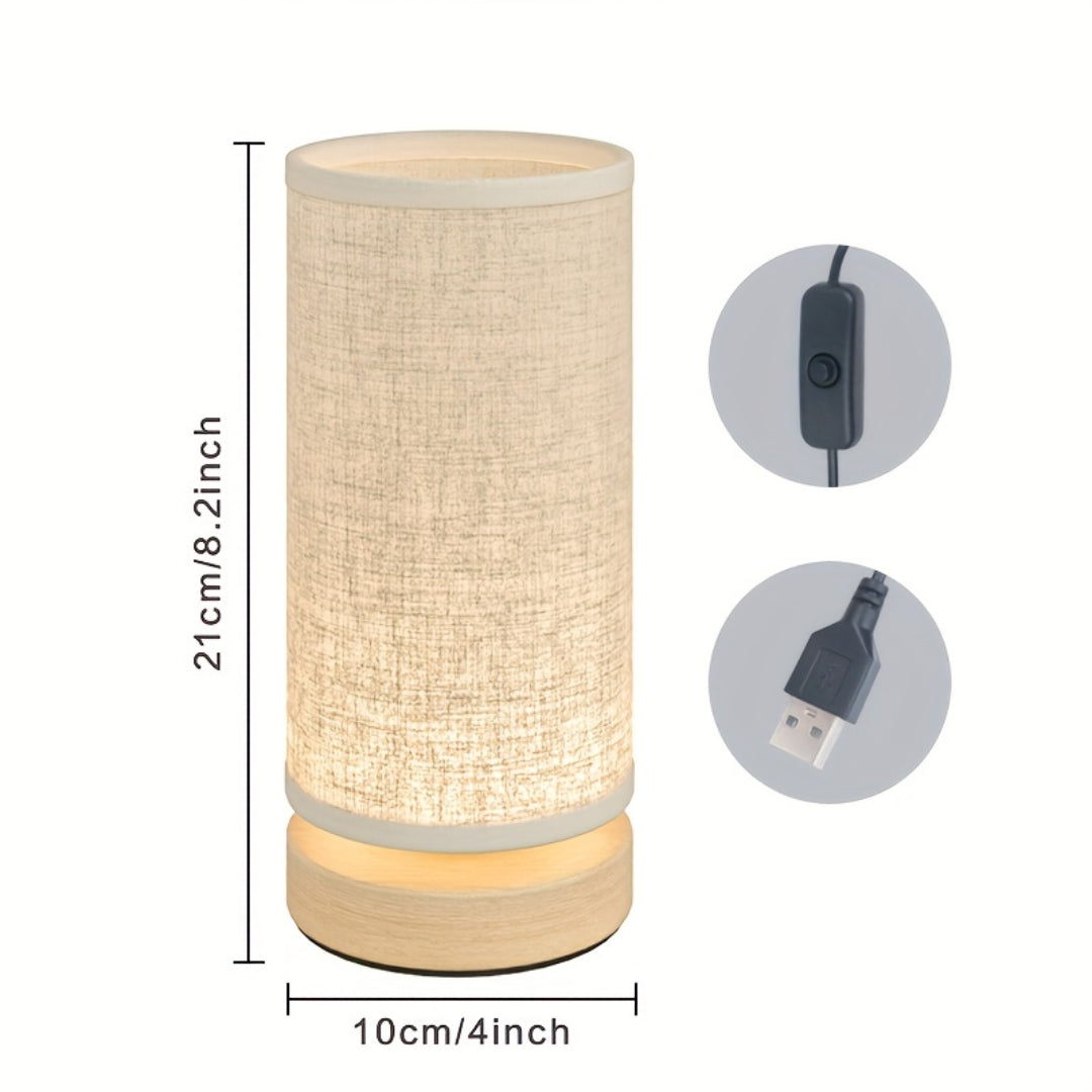Modern Wooden Table Lamp