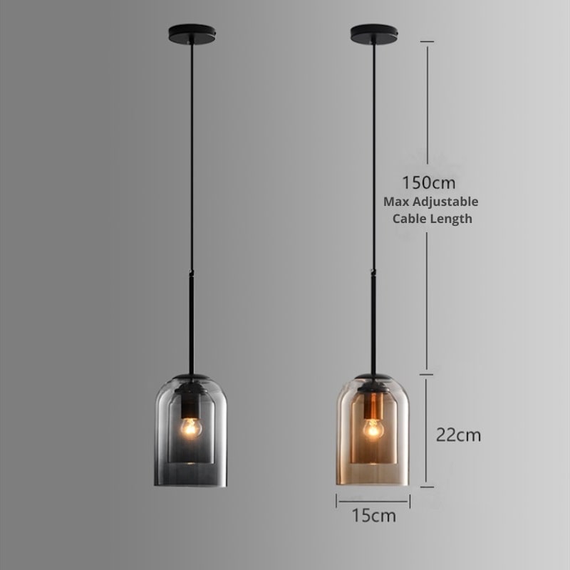 Glass Pendant Light
