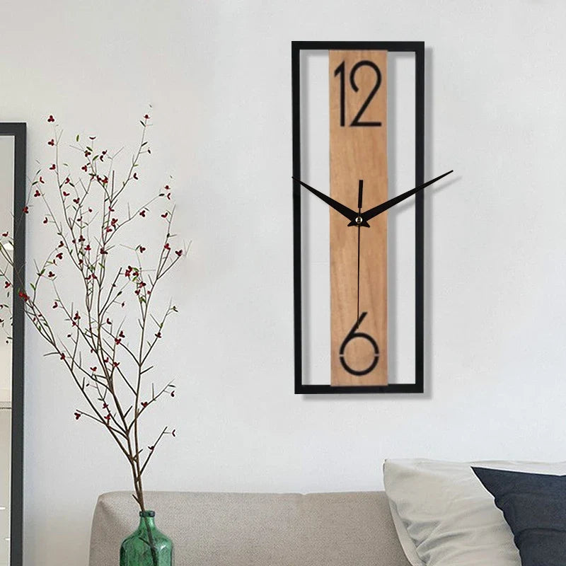 Modern Rectangular Wall Clock