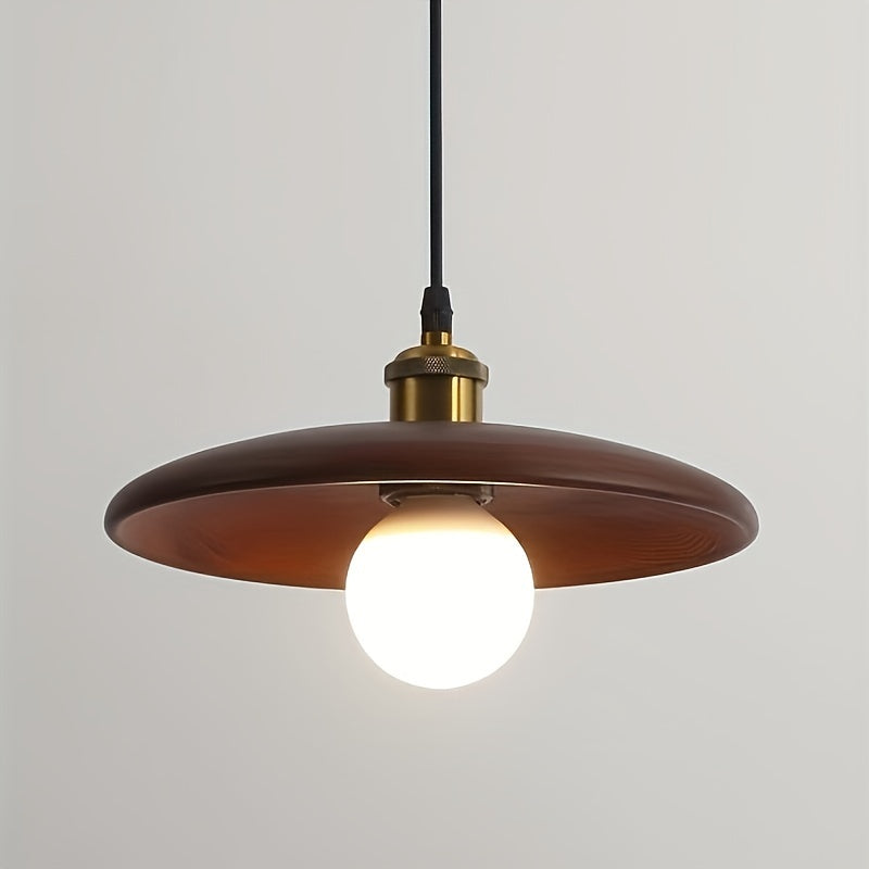 Modern Nordic Solid Wood Pendant Light