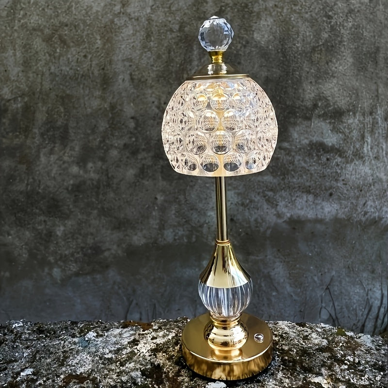 Crystal Touch Table Lamp