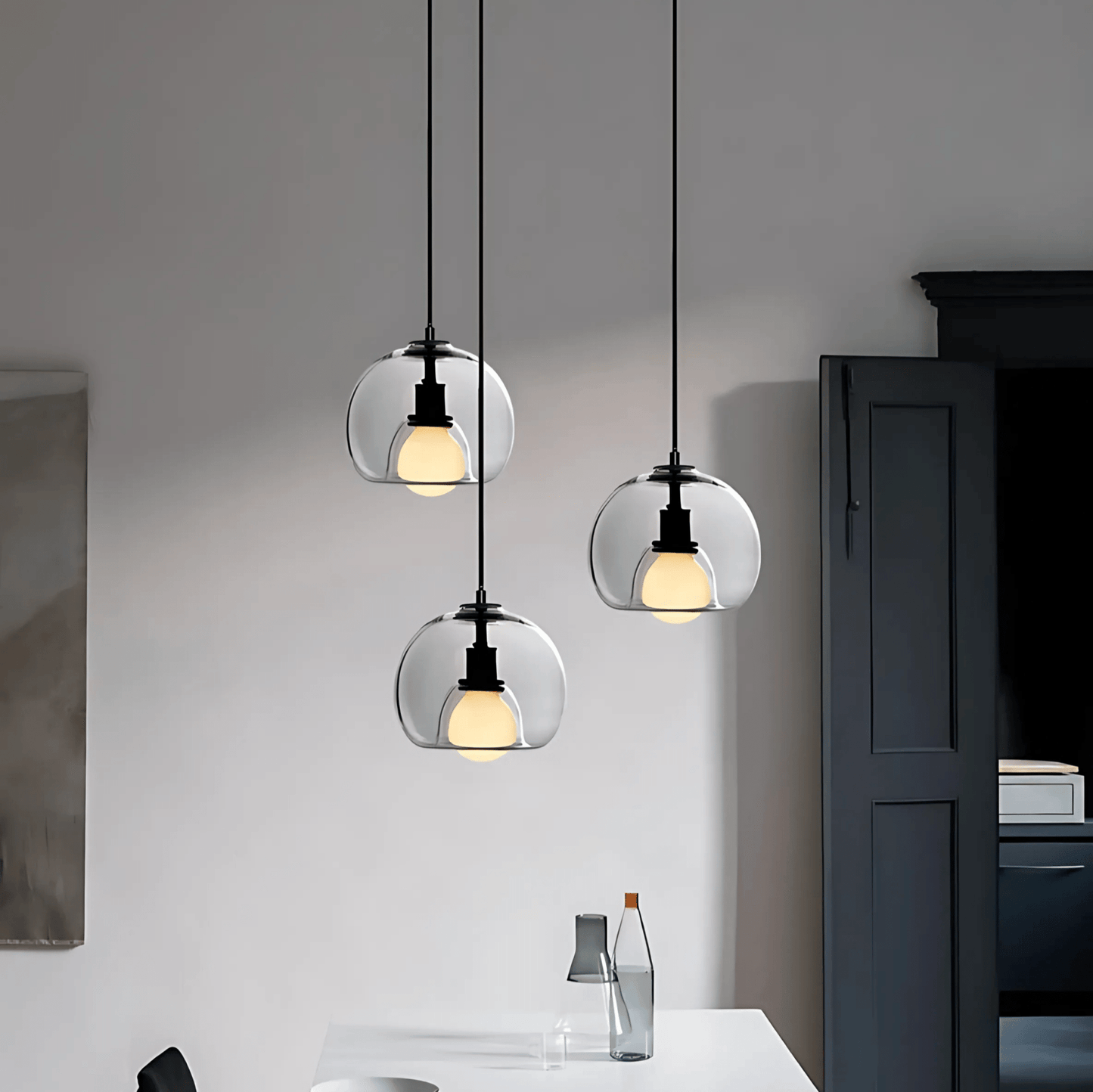 Clyde Glass Pendant Light