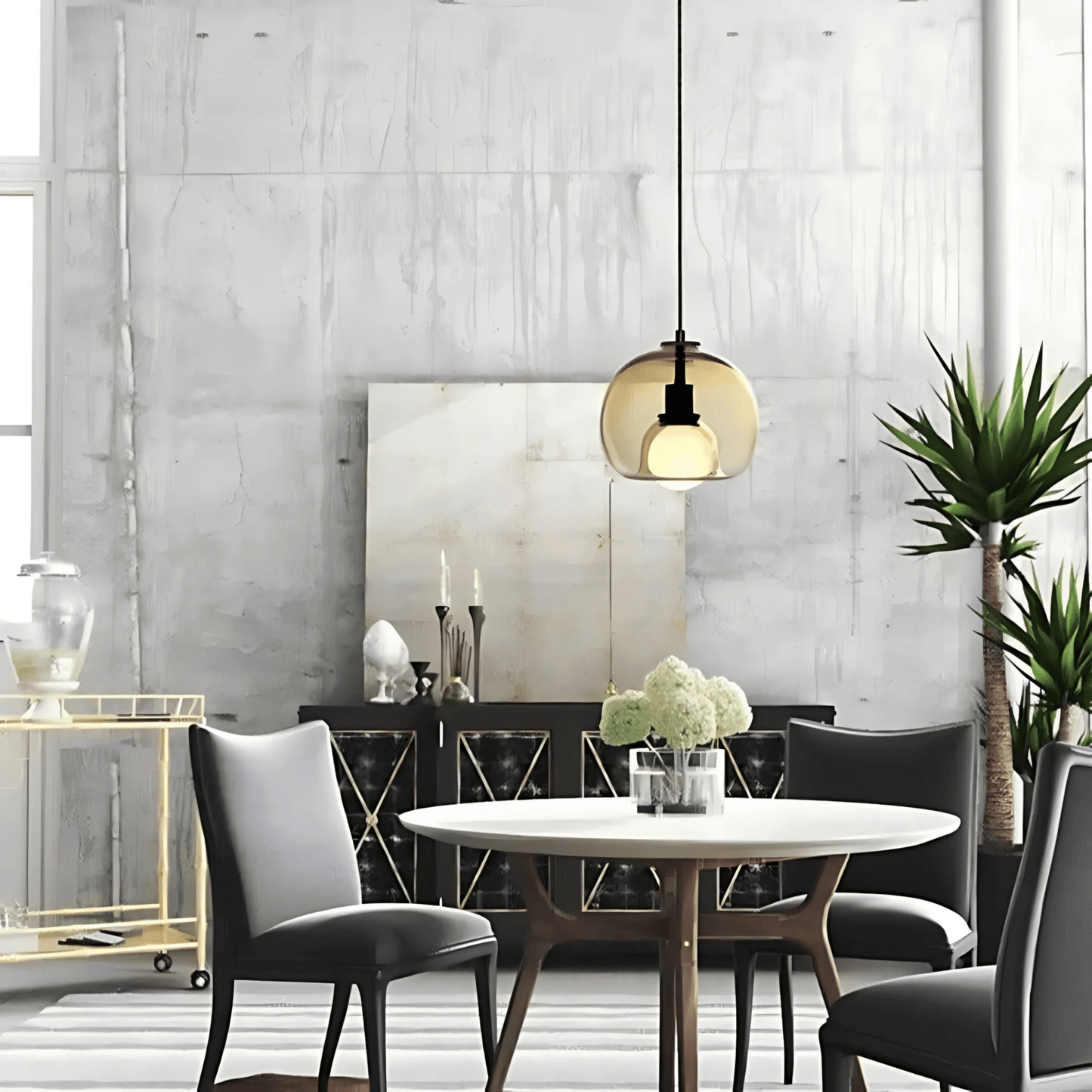 Clyde Glass Pendant Light