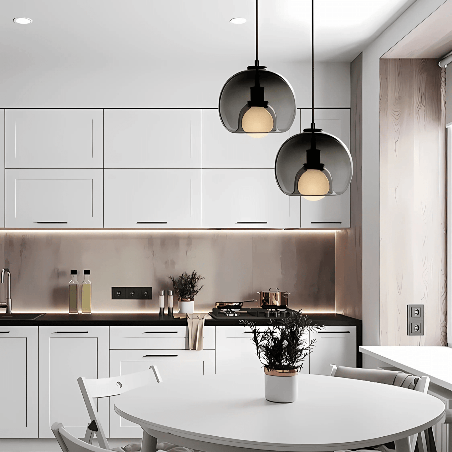 Clyde Glass Pendant Light