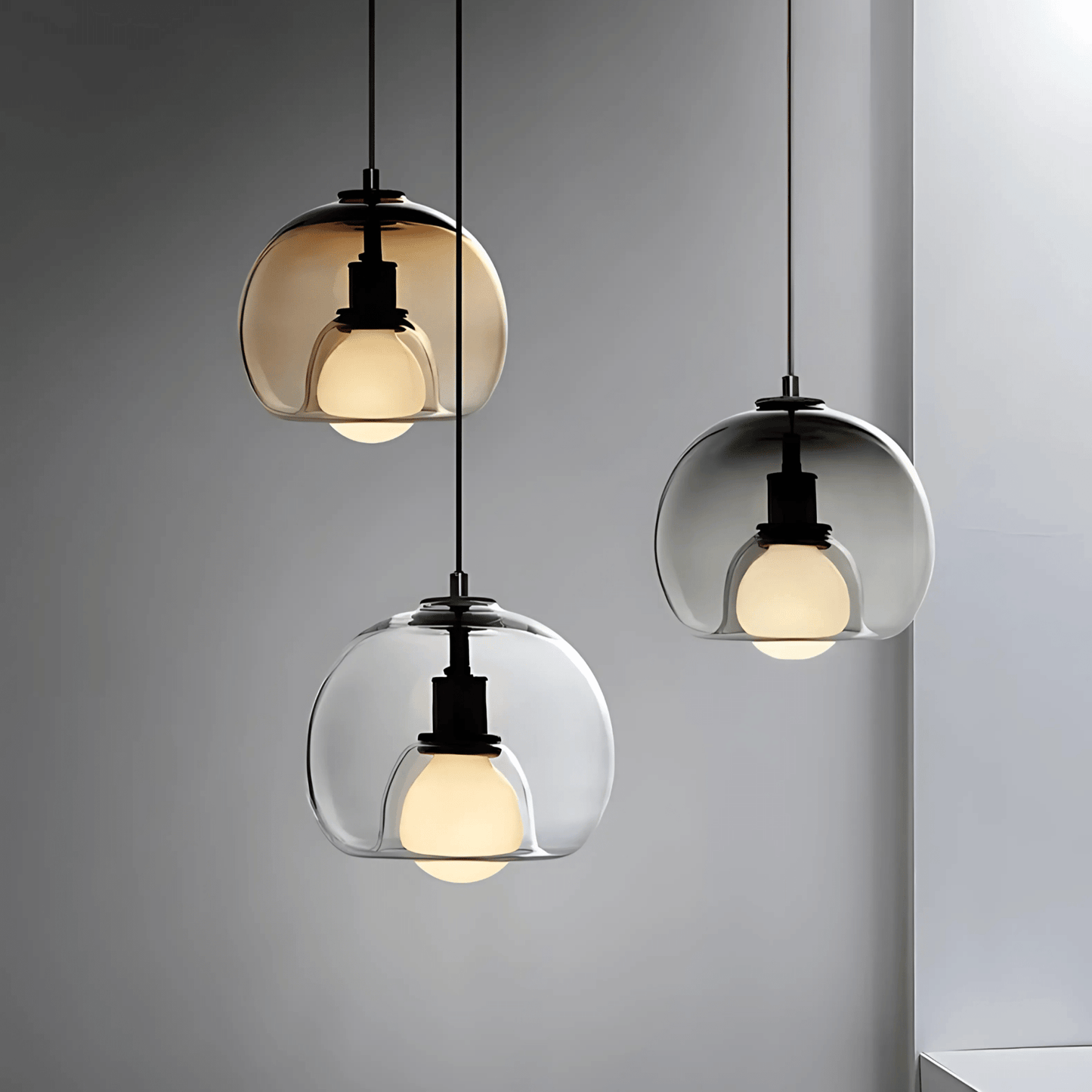 Clyde Glass Pendant Light