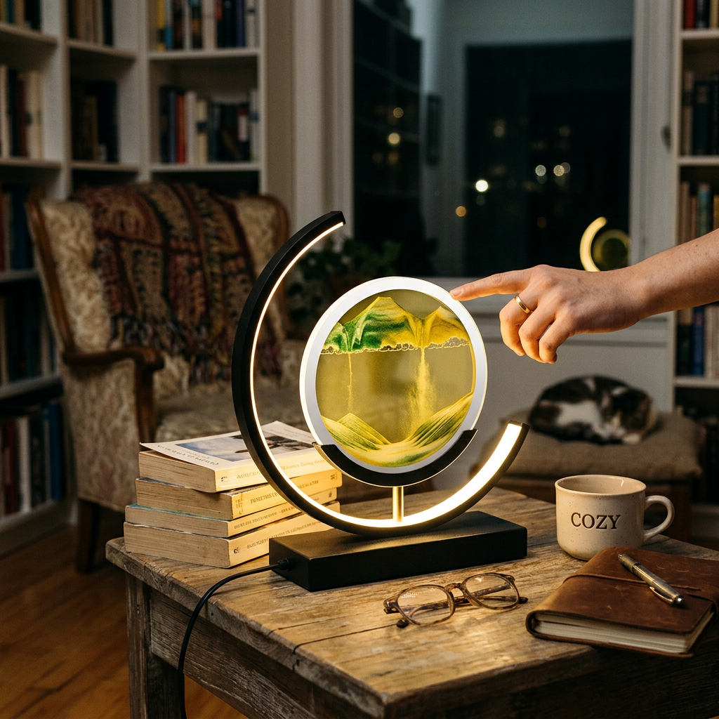 Sandlight LED Table Lamp lifestyle photo